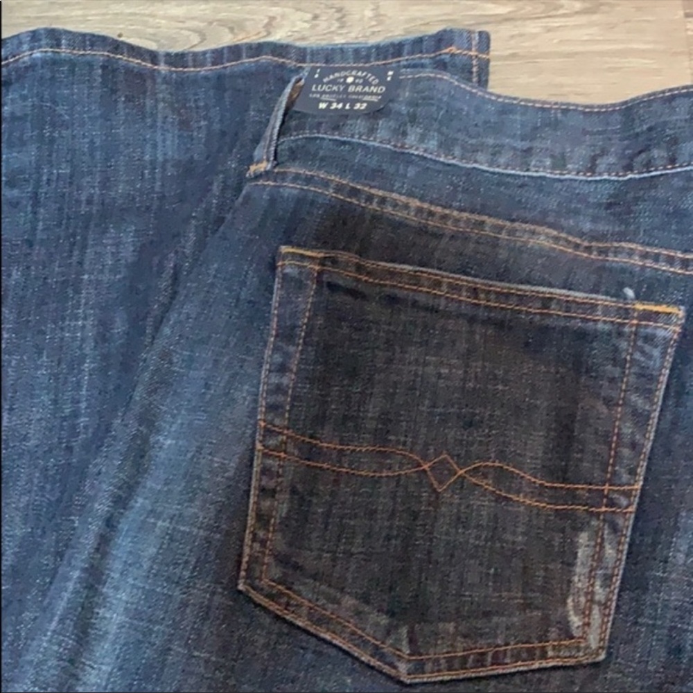 Lucky brand men’s 34x32 Relaxed boot BRAND NEW - Picture 2 of 8